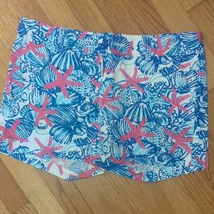 Lilly Pulitzer Tropical Print Shorts